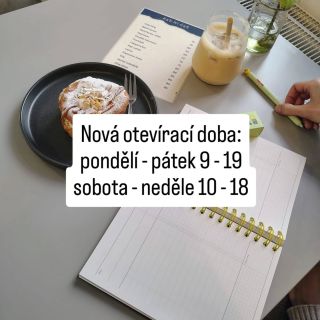 🍂 Prázdniny končí a my prodlužujeme otevírací dobu. 🙌 Nyní máme otevřeno každý den ✨ 🕘🕖 pondělí - pátek 9 - 19h 🕙🕕 sobota...